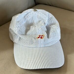 Seersucker Castaway Nantucket preppy hat